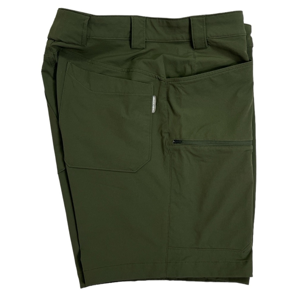 Duluth Trading Co Green Flat Front Men Shorts - Picture 4 of 7